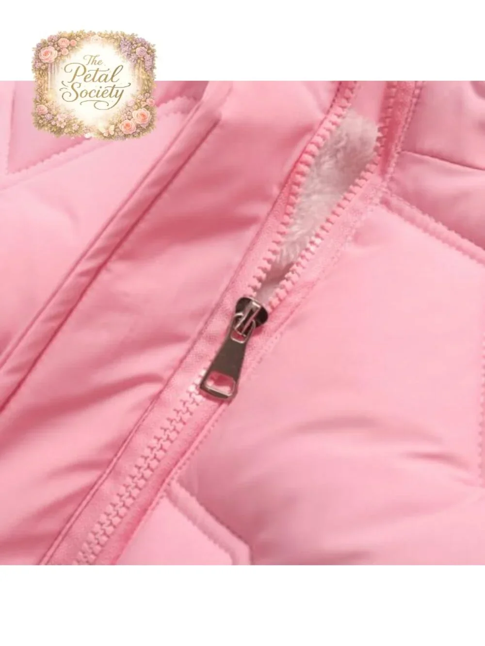 Girls Winter Puffer Jacket Hooded Parka Fleece Lined Coat